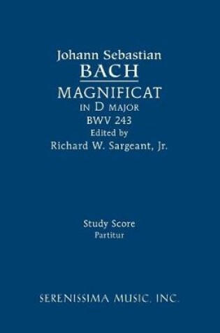 Cover of Magnificat in D major, BWV 243