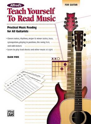 Book cover for Alfred's Teach Yourself to Read Music for Guitar