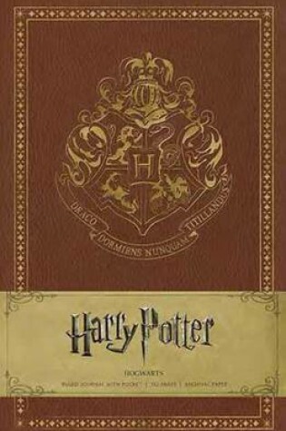 Cover of Harry Potter Hogwarts Hardcover Ruled Journal