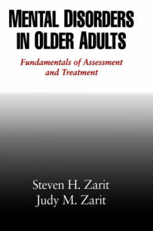 Cover of Mental Disorders in Older Adults, First Edition