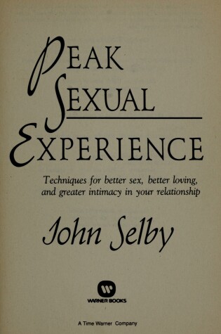 Cover of Peak Sexual Experience