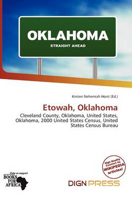 Book cover for Etowah, Oklahoma