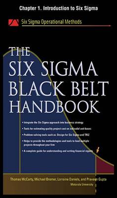 Book cover for The Six SIGMA Black Belt Handbook, Chapter 1 - Introduction to Six SIGMA