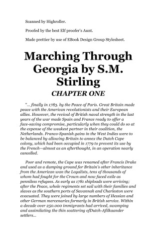 Cover of Marching through Georgia