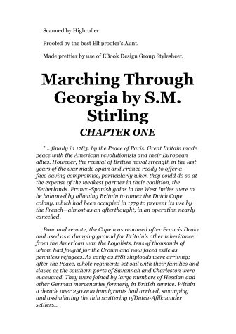 Book cover for Marching through Georgia