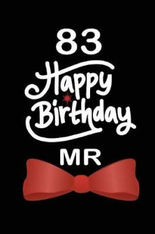 Cover of 83 Happy birthday mr