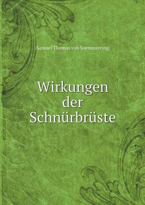 Book cover for Wirkungen der Schnürbrüste