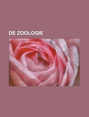 Book cover for de Zoologie