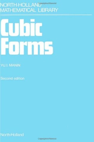 Cover of Cubic Forms