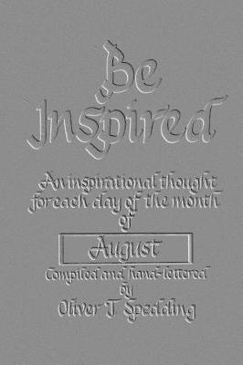 Book cover for Be Inspired - August (Embossed)