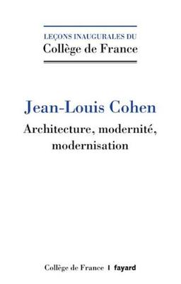 Book cover for Architecture, Modernite, Modernisation