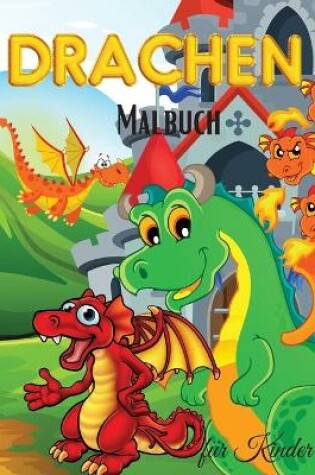 Cover of Drachen Malbuch für Kinder