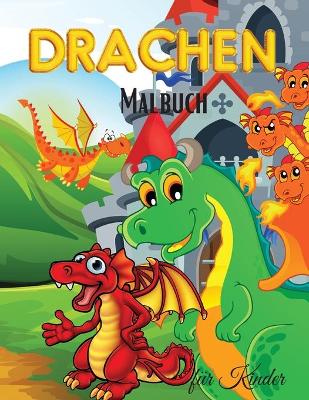 Book cover for Drachen Malbuch für Kinder