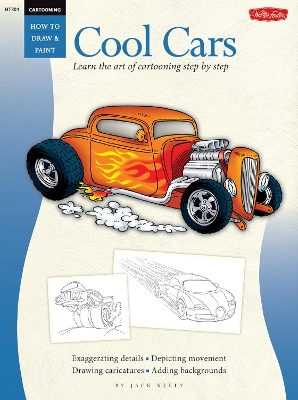 Book cover for Cool Cars / Cartooning