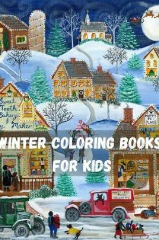 Cover of Winter Coloring Book for Kids