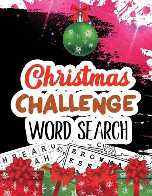 Book cover for Christmas Challenge Word Search