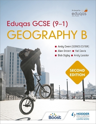 Book cover for Eduqas GCSE (9-1) Geography B Second Edition