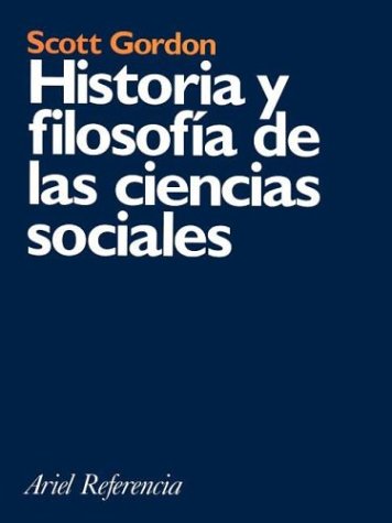 Book cover for Historia y Filosofia de Las Ciencias Sociales