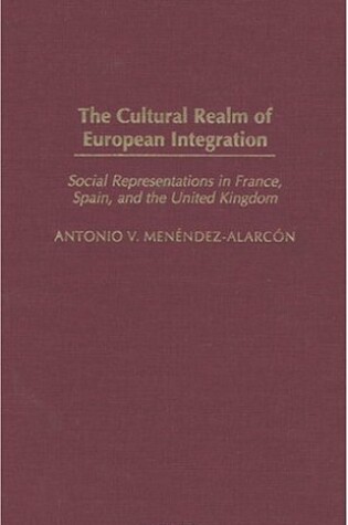 Cover of The Cultural Realm of European Integration