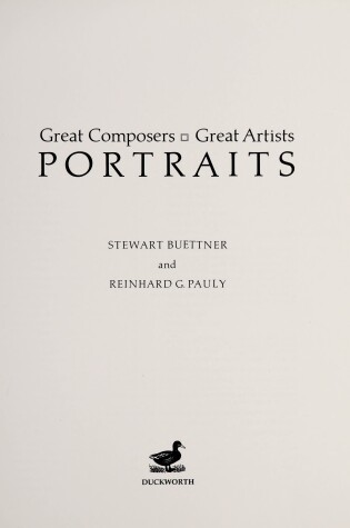 Cover of Great Composers, Great Artists