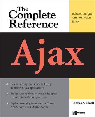 Book cover for Ajax: The Complete Reference