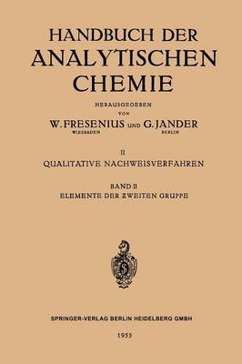 Cover of Elemente der zweiten Gruppe