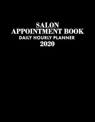 Book cover for Salon Appointment Book 2020