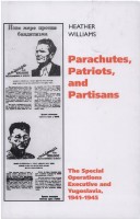 Book cover for Parachutes, Patriots, Partisans