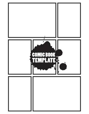 Cover of Comic Template