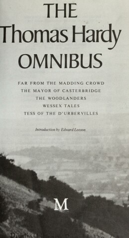 Book cover for The Thomas Hardy Omnibus