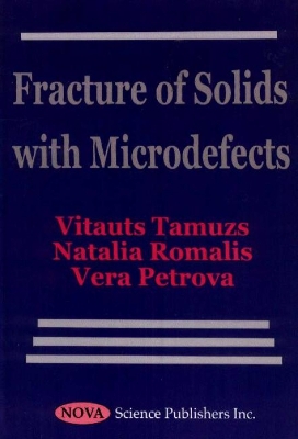 Book cover for Fracture of Solids with Microdefects