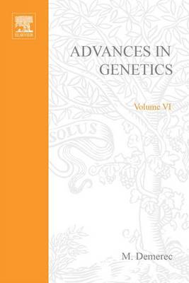 Book cover for Advances in Genetics Volume 6