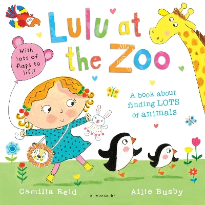 Book cover for Lulu at the Zoo
