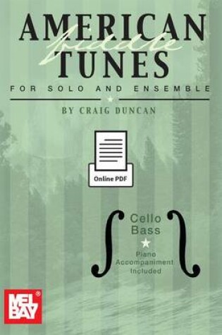 Cover of American Fiddle Tunes for Solo & Ensemble - Cello Bass