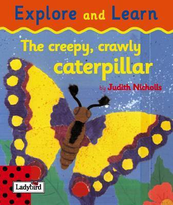 Book cover for The Creepy Crawly Caterpillar