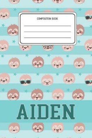 Cover of Composition Book Aiden