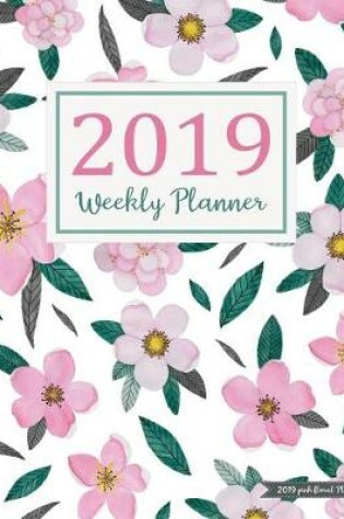 Cover of 2019 Pink Floral Planner