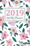 Book cover for 2019 Pink Floral Planner