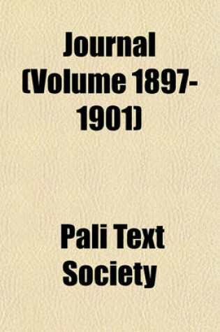 Cover of Journal (Volume 1897-1901)