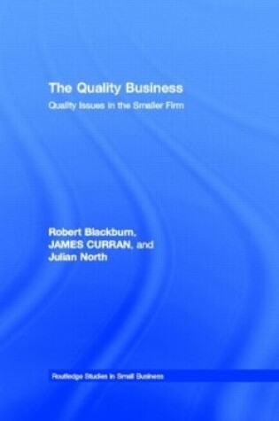 Cover of The Quality Business