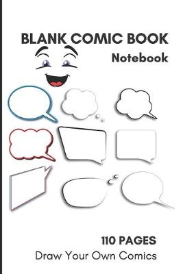 Book cover for Blank Comic Notebook