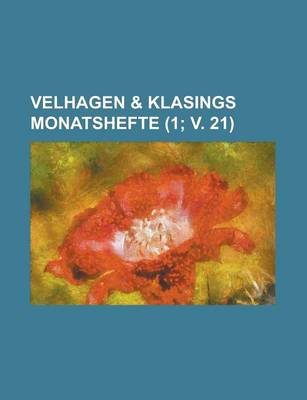 Book cover for Velhagen & Klasings Monatshefte (1; V. 21 )