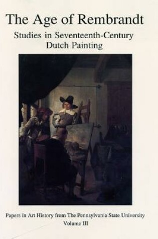 Cover of The Age of Rembrandt