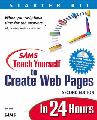 Cover of Sams Teach Yourself to Create Web Pages in 24 Hours