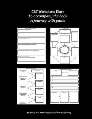 Book cover for CBT Diary and Worksheets