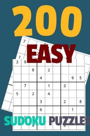 Cover of 200 Easy Sudoku Puzzles