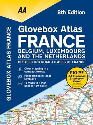 Book cover for AA Glovebox Atlas France