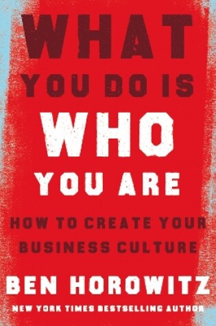 Cover of What You Do Is Who You Are