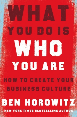 Book cover for What You Do Is Who You Are