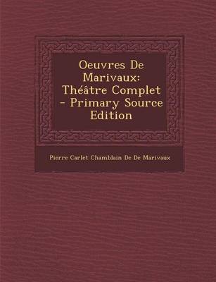 Book cover for Oeuvres de Marivaux